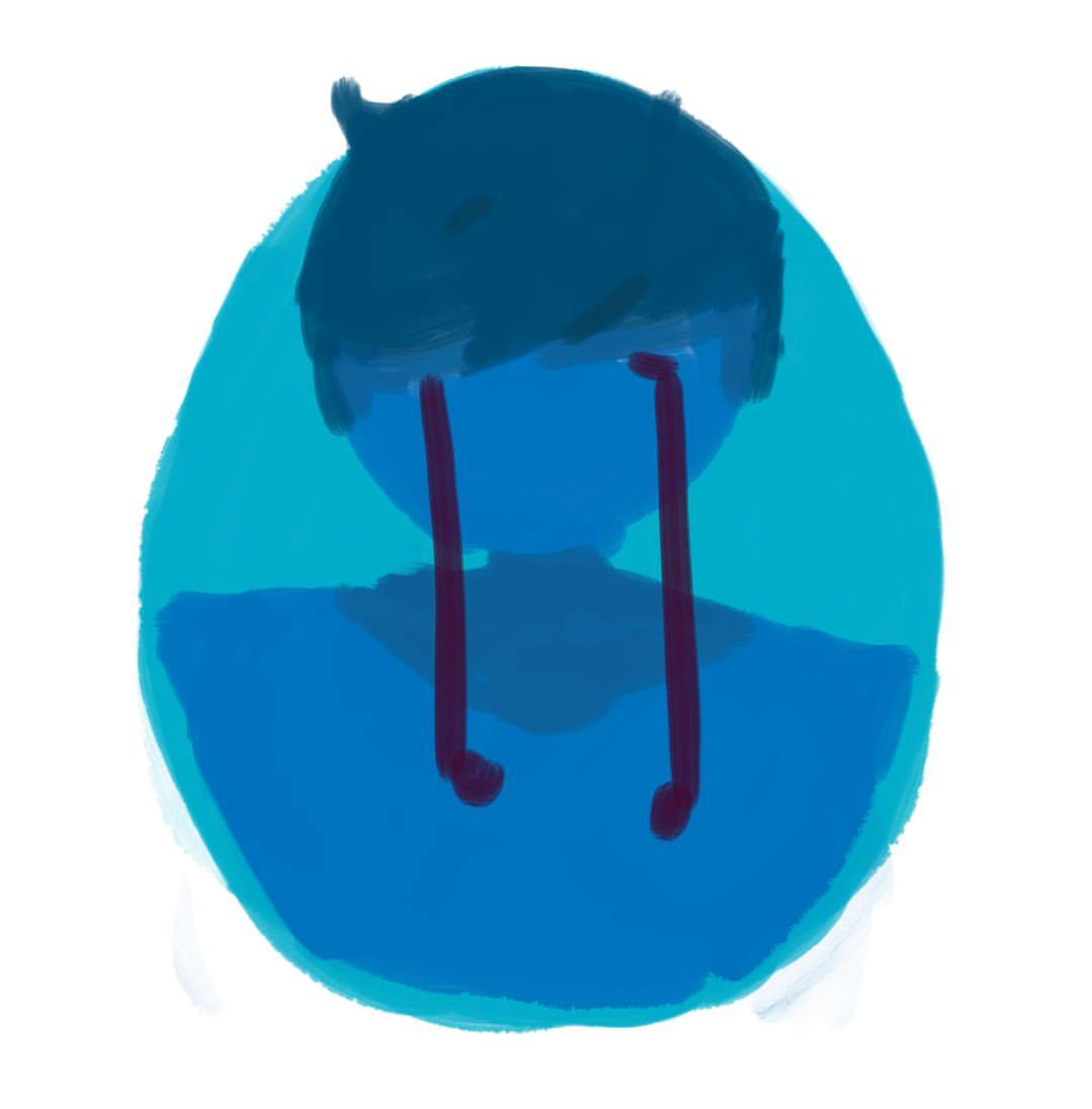 Weeping in Blue - Personal - 2018