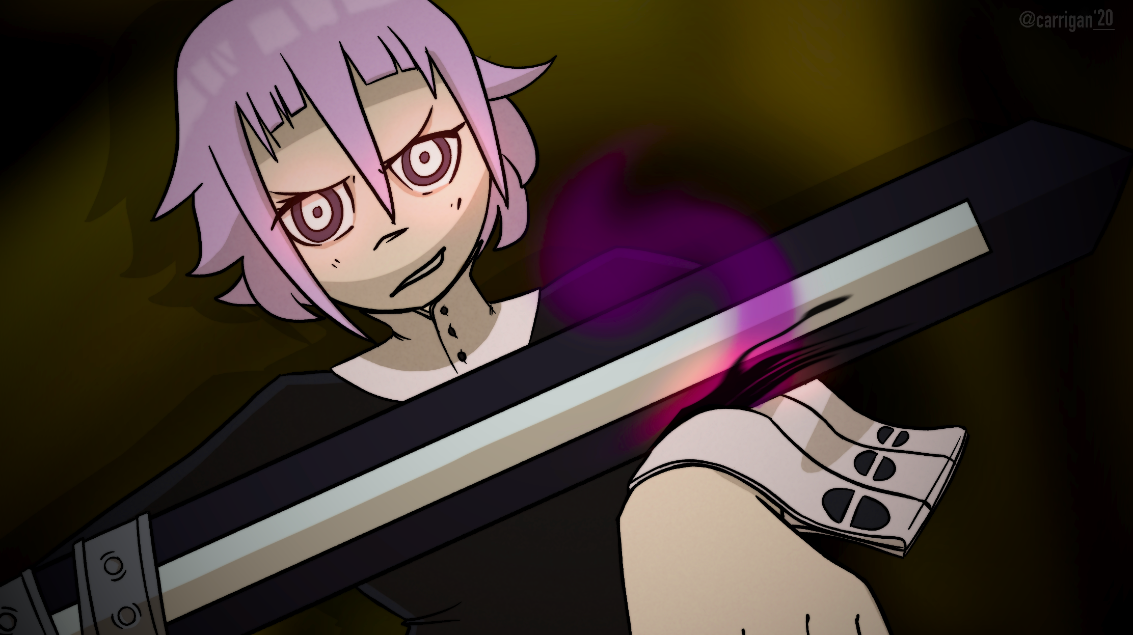 Demon Sword Meister: Crona - Soul Eater Fanart - Aug 6, 2020