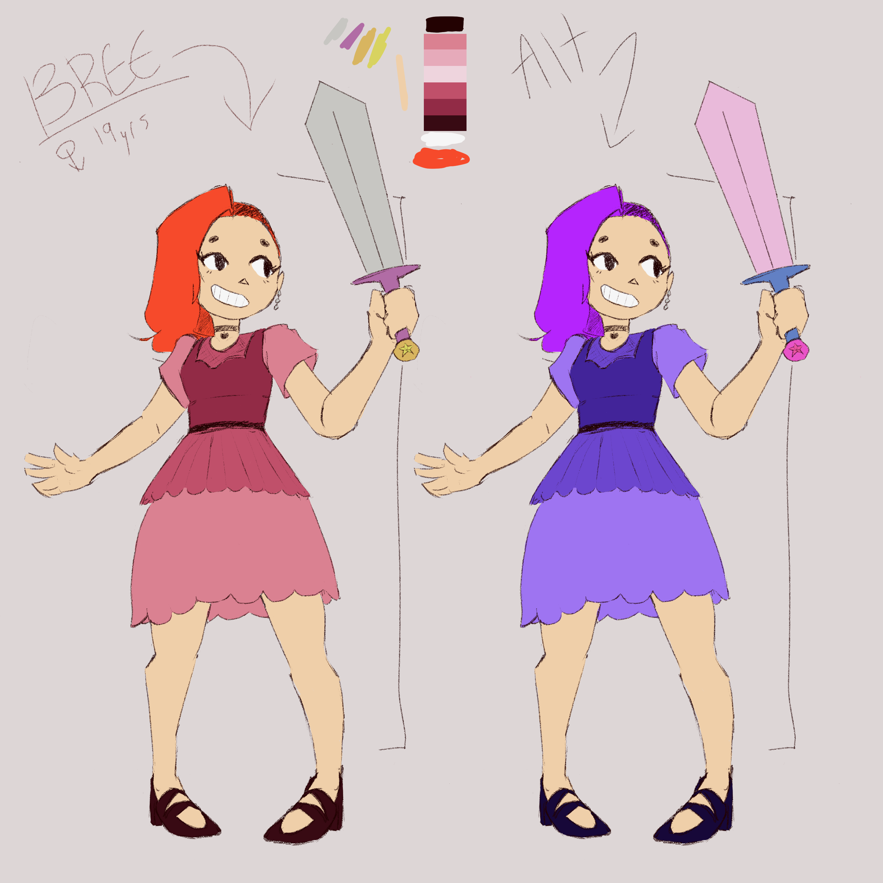 Bree Concept Art - Personal - Apr 3, 2021