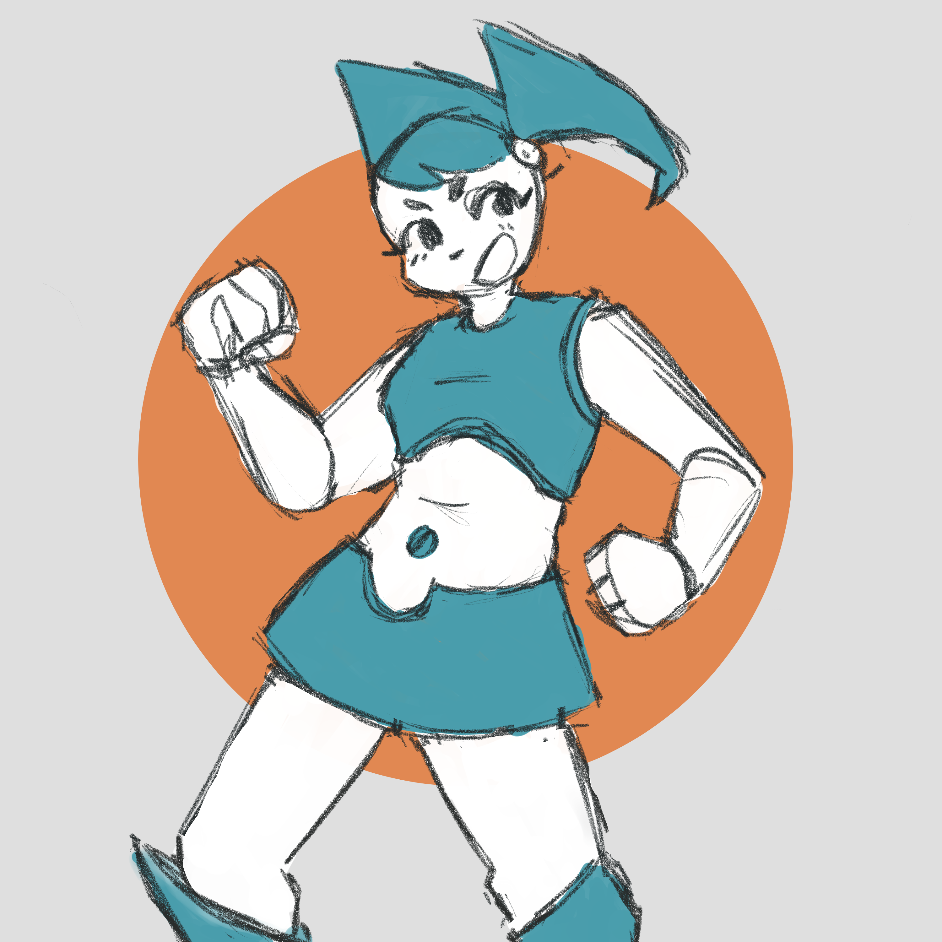 jenny... my beloved (Sketch) - MLAATR Fanart - Mar 22, 2021