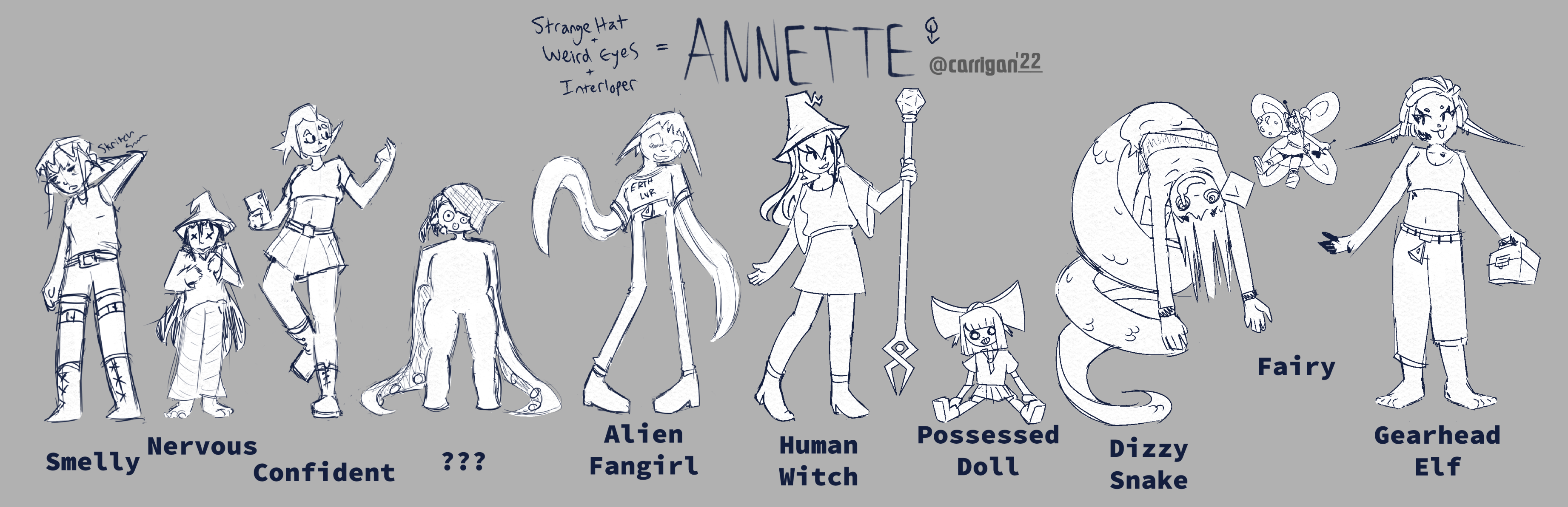 Annettes!!!! A Whole Bunch Of Them It Seems! - Classwork - Aug 28, 2022
